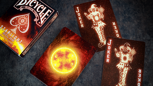 Bicycle Starlight Solar (Special Limited Print Run) Playing Cards by Collectable Playing Cards alternate view - Wizard Magic Shop