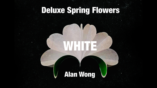 Deluxe Spring Flowers WHITE by Alan Wong - Trick - Wizard Magic Shop