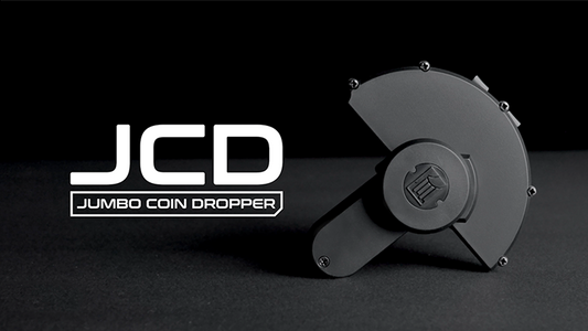 Hanson Chien Presents JCD (Jumbo Coin Dropper) by Ochiu Studio (Black Holder Series) - Trick - Wizard Magic Shop