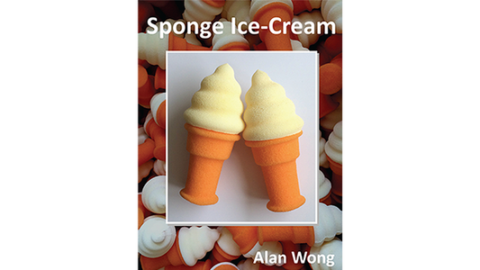 Cono de helado de esponja (2 conos) de Alan Wong - Truco 