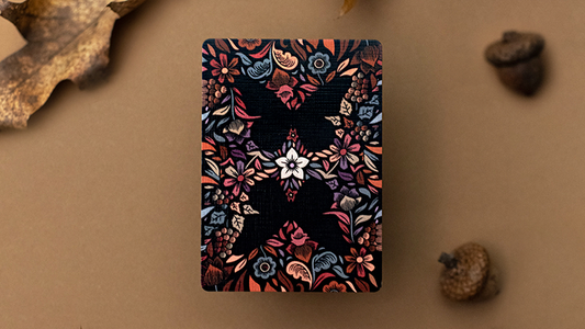 Butterfly Seasons Marked Playing Cards (Fall) by Ondrej Psenicka - Wizard Magic Shop