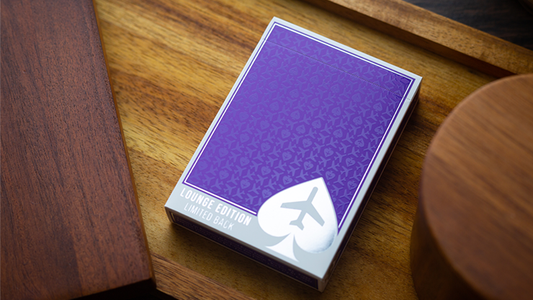 Limited Edition Lounge in Passenger Purple by Jetsetter Playing Cards - Wizard Magic Shop