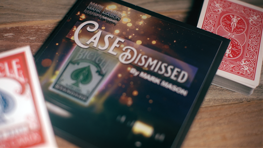 Case Dismissed Red (Gimmicks and Online Instructions) by Mark Mason - Trick - Wizard Magic Shop