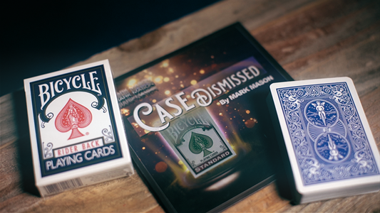 Case Dismissed Blue (Gimmicks and Online Instructions) by Mark Mason - Trick - Wizard Magic Shop