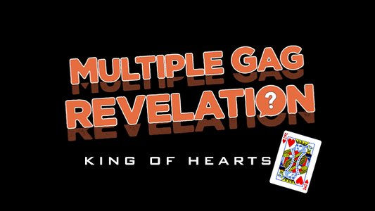 MULTIPLE GAG PREDICTION KING OF HEARTS by PlayTime Magic DEFMA - Trick - Wizard Magic Shop
