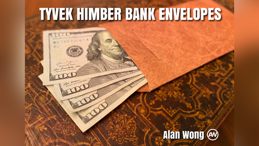 Tyvek Himber Bank Envelope SET by Alan Wong - Trick - Wizard Magic Shop