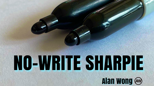 NO WRITE SHARPIE by Alan Wong - Trick - Wizard Magic Shop