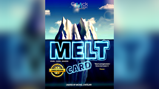 MELT CARD RED by Mickael Chatelain - Trick - Wizard Magic Shop