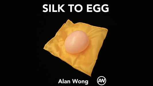 Silk To Egg (marrón/con seda amarilla) de Alan Wong - Truco