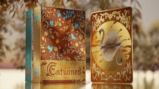 Entwined Vol.2 Fall Gold Playing Cards - Wizard Magic Shop