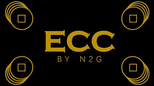 ECC (HALF DOLLAR SIZE) by N2G - Trick - Wizard Magic Shop