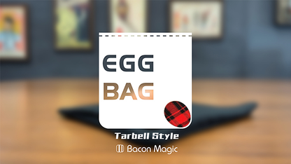 BOLSA PARA HUEVOS A CUADROS ROJOS de Bacon Magic - Truco