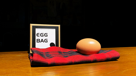 EGG BAG RED PLAID by Bacon Magic - Trick - Wizard Magic Shop