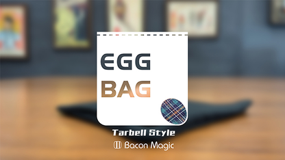 BOLSA PARA HUEVOS A CUADROS AZUL de Bacon Magic - Truco