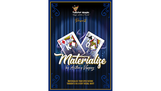 MATERIALIZE (QC) by Anthony Vasquez & Twister Magic - Trick - Wizard Magic Shop