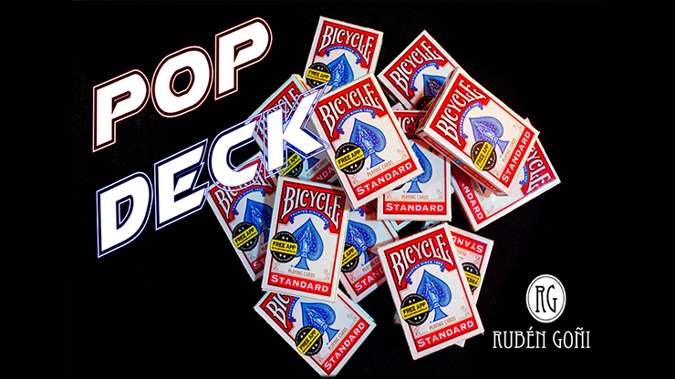 POP DECK (Gimmicks et instructions en ligne) de Rubén Goñi - Astuce 