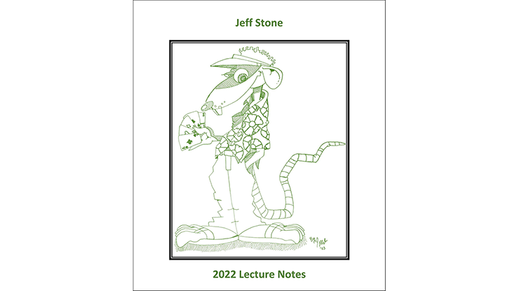 Notas de la conferencia de 2022 de Jeff Stone por Jeff Stone - Libro 