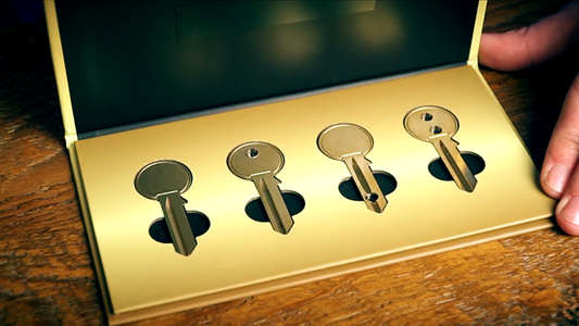 Keymaster Brass (Gimmicks and Online Instructions) by Craig Petty - Trick alternate view - Wizard Magic Shop