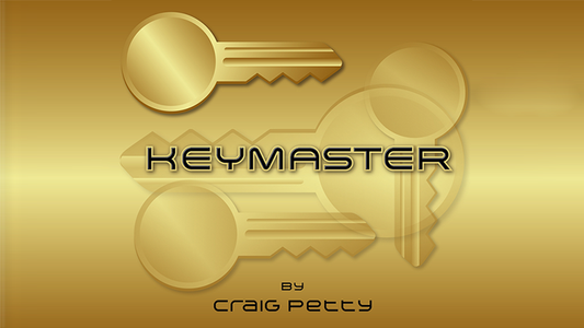 Keymaster Brass (Gimmicks and Online Instructions) by Craig Petty - Trick - Wizard Magic Shop