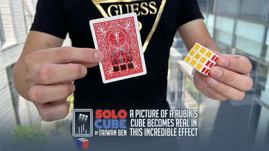 SOLO CUBE (Gimmicks and Online Instructions) by Taiwan Ben - Trick - Wizard Magic Shop