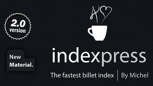 Indexpress 2.0 (Gimmick and Online Instructions) by Vernet Magic - Trick - Wizard Magic Shop