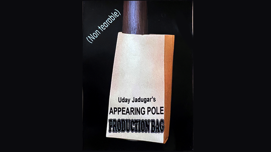 APPEARING POLE BAG BROWN (Gimmicked / No Tear) by Uday Jadugar - Trick - Wizard Magic Shop