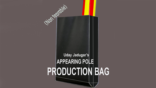 APPEARING POLE BAG BLACK (Gimmicked / No Tear) by Uday Jadugar - Trick - Wizard Magic Shop