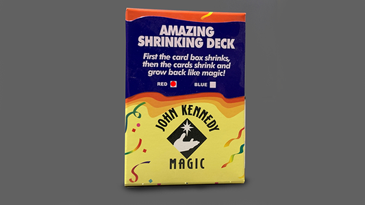 Amazing Shrinking Deck RED by John Kennedy Magic - Wizard Magic Shop