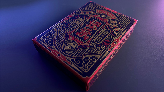 Densho (Blue) Playing Cards - Wizard Magic Shop