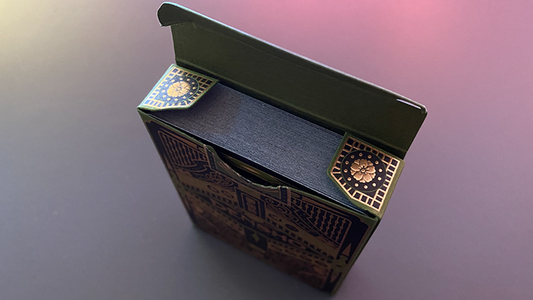Densho (Green) Playing Cards alternate view - Wizard Magic Shop