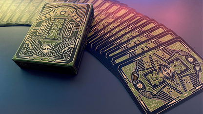 Densho (Green) Playing Cards