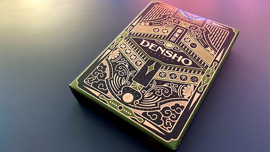 Densho (Green) Playing Cards - Wizard Magic Shop