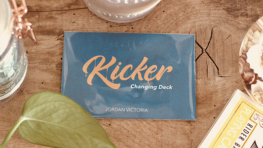 PCTC Productions presents Kicker Changing Deck (Gimmick and Online Instructions) by Jordan Victoria - Trick - Wizard Magic Shop