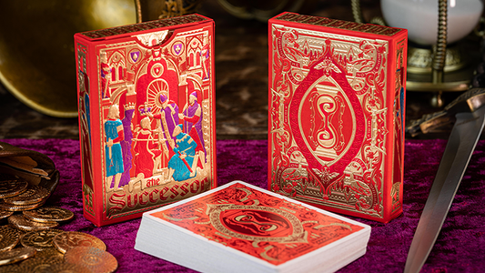 The Successor Regal Red Edition Playing Cards - Wizard Magic Shop