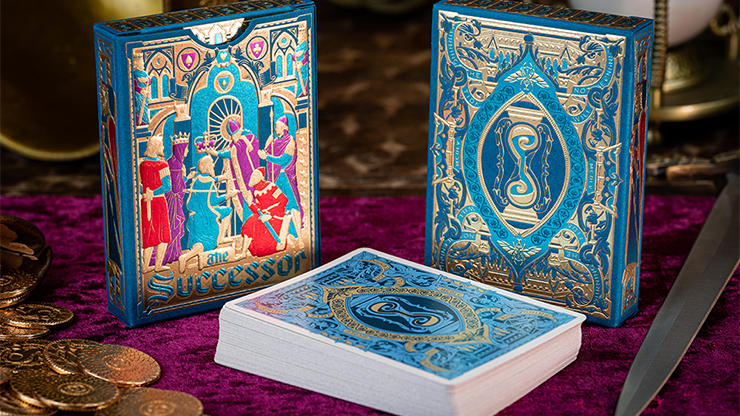 The Successor Royal Blue Edition Playing Cards Default Title
