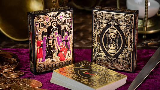 The Successor Imperial Black Limited Edition Playing Cards - Wizard Magic Shop