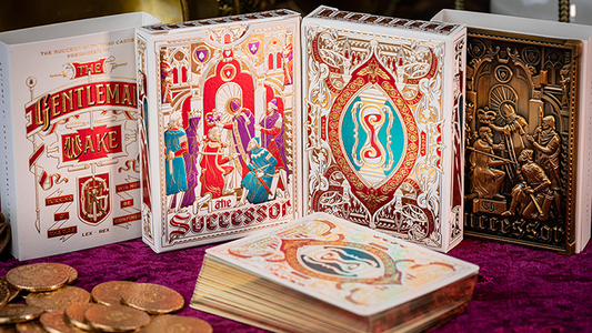 The Successor Monarch White Limited Edition Playing Cards Default Title - Wizard Magic Shop