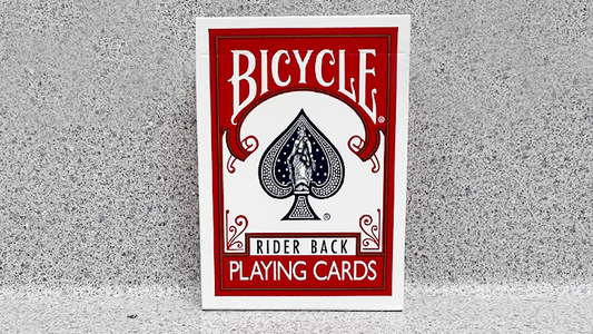 Bicycle 2 Faced Red Tuck (Mirror Deck Same on both sides) Playing Card - Wizard Magic Shop