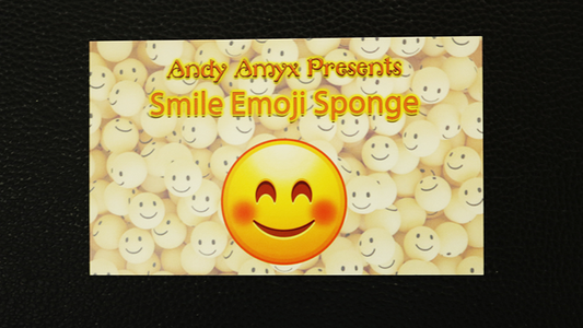 Sponge Emoji SMILE FACE (4PK.) by Andy Amyx- Trick - Wizard Magic Shop