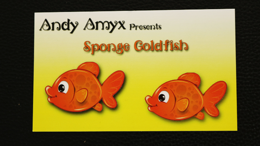 Sponge Emoji GOLDFISH (4PK.) by Andy Amyx- Trick - Wizard Magic Shop