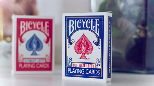 Bicycle Ultimate Lefty Deck Blue (Gimmicks and Online Instructions) - Wizard Magic Shop