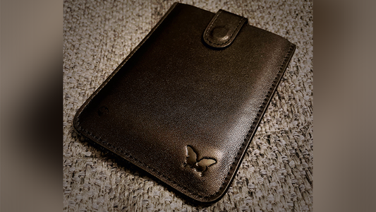 SECRET GAFF AND PACKET CARRIER PRO (Black Leather) - Wizard Magic Shop