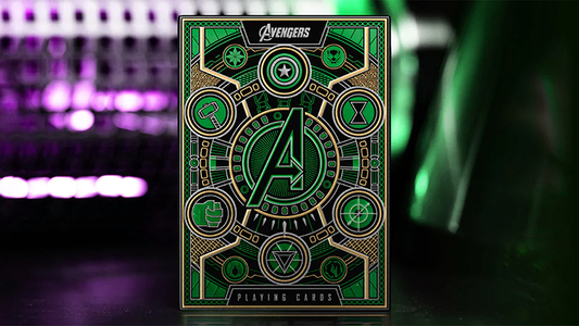 Avengers: Green Edition Playing Cards by theory11 - Wizard Magic Shop