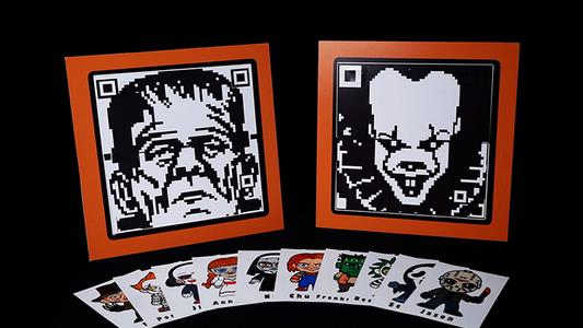 QR HALLOWEEN PREDICTION PENNYWISE (Gimmicks and Online Instructions) by Gustavo Raley - Trick - Wizard Magic Shop