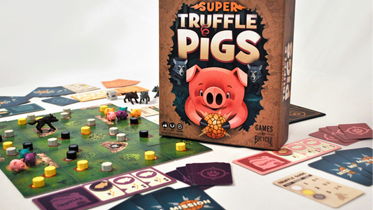 Super Truffle Pigs Game by US Playing Cards Co alternate view - Wizard Magic Shop