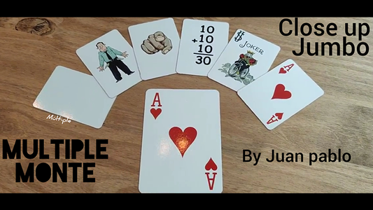 MULTIPLE MONTE STAGE by Juan Pablo - Wizard Magic Shop