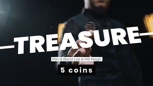 Treasure (5 coin holder) by Pen & MS Magic - Wizard Magic Shop