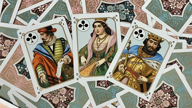 Four Continents (Blue) Playing Cards