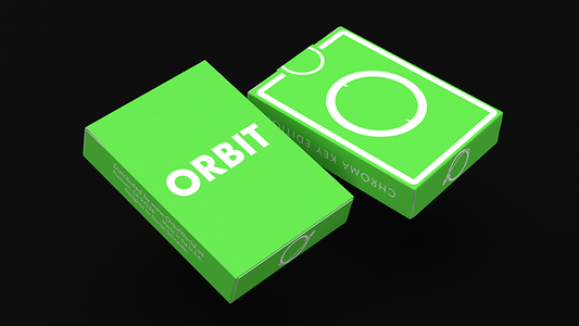 Orbit Chroma Key Playing Cards alternate view - Wizard Magic Shop