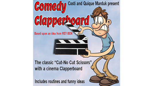 Comedy Clapperboard by Costi and Quique Marduk - Wizard Magic Shop
